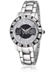 Just Cavalli Womens R7253169025 Ice Silver Stainless Steel Watch