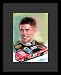 Carl Edwards (Nascar #99) Sports Gold Wood-Mounted Poster Print - 11" X 17"