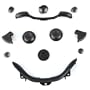 Black Controller Button Set ABXY LT/RT LB/RB Thumbstick For Xbox 360