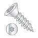 #2 x 1/4" Type AB Self-Tapping Screws/Six-Lobe (Torx) / Flat Head/Steel/Zinc (Carton: 10,000 pcs)