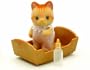 Sylvanian Families - Ginger Katzen Baby [UK Import]