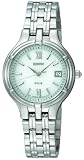 Seiko Ladies Quartz Analogue Watch SUT015P1 with Stainless Steel Solar Bracelet and White Dial Reviews