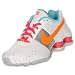 NIKE Kids Shox Classic Running Shoes, White/Orange/Pink/Blue