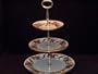 Lenox Holiday Tartan #N/A Hostess Tray 3 Tier
