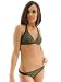 Olive Halter Bikini Swimsuit Sequins Junior Special Sizes M or L