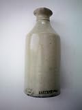 Advertising Collectible -- Stone Pottery Bottle -- Carters Inks -- 6.25' tall with Pouring Lip -- manufacturer's pottery mark on bottom side of bottle -- as shown