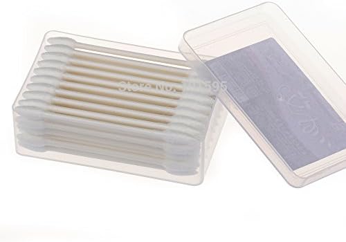 Ascentan(TM)100pcs/lot Wood Wooden Cotton Swabs Stick Make up Cotton Swabs