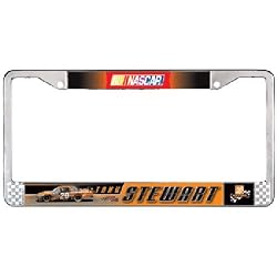 Tony Stewart NASCAR Metal License Plate Frame by Wincraft