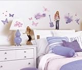 Hannah Montana Peel & Stick Wall Appliques Set