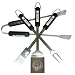 Motorhead Products NFL 4-Piece BBQ Grilling Utensil Set