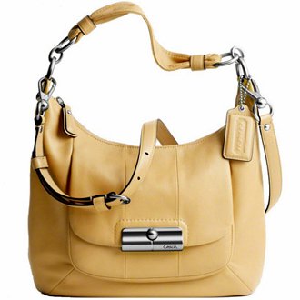 coach hobo yellow