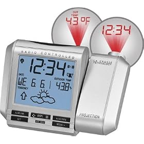 Click here to buy LaCrosse Technology WT-5432U-BP Projection Alarm Clock with Forecast by La Crosse Technology.