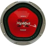 Sony XSL100P5W Xplod 1100 Watt Max 10" Subwoofer