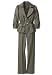 Elastic Belt Pantsuit