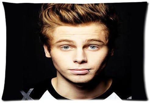 Sweety Heart Custom Cool Luke Hemmings Pillowcase Zippered Rectangle Two Sides Design Printed pillows Throw Pillow Cover Cushion Case Covers