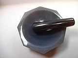 Agate Mortar and Pestle, 5", OD=127mm,ID = 100 mm