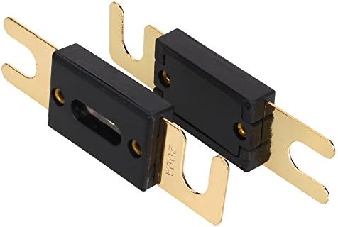 200A Amp ANL Impact-resistant Fuse For Auto Car Stereo Audio Gold Plated Pack Of 4