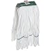 Rubbermaid Commercial FGT25500 Rough Floor Wet Mop, Large, 5" Green Headband, White