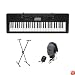 Casio CTK-2300 61-Key Premium Portable Keyboard Package with Headphones, Stand and Power Supply