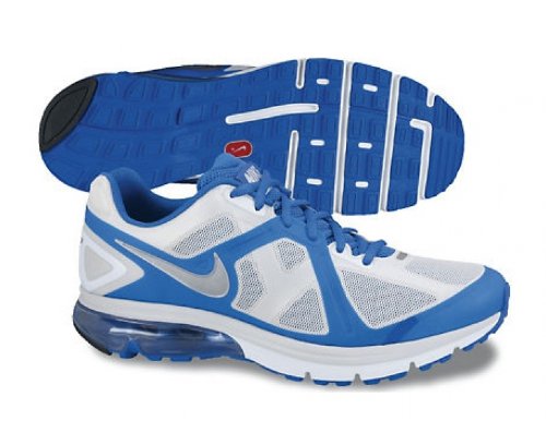 NIKE Air Max Excellerate+ Herren Laufschuhe, WeiÃ?/Blau, 46