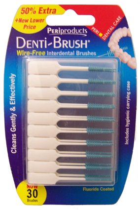 Denti-Brush Interdental Brushes Wire-Free 30