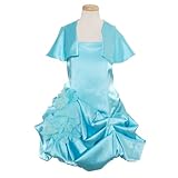 Kids Dream Girls Size 10 Blue Large Flower Christmas Dress Kids Dream Girls Size 10 Blue Large Flower Christmas Dress