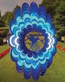 Next Innovations Blue Medium 11 Inch Hummingbird Spinner