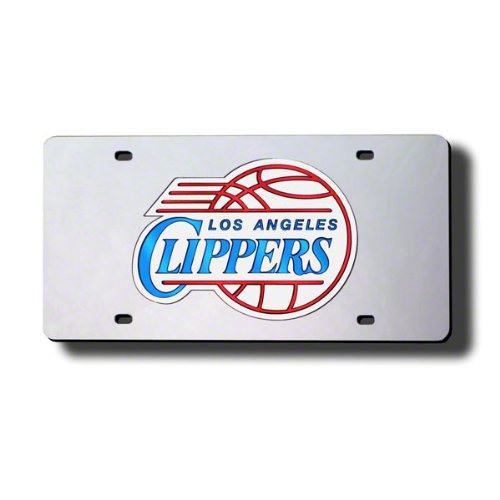 Los Angeles Clippers License Plate Laser Tag