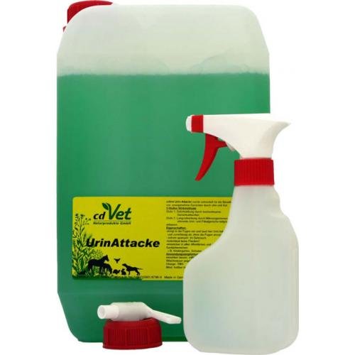 cdVet Naturprodukte 302 UrinAttacke Kanister mit Spr&uuml;hflasche 5000 ml Preisvergleich
