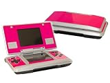 Original Nintendo DS Skin - NEW - PARTY PINK system skins faceplate decal mod