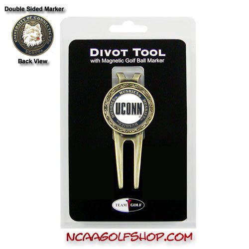 Connecticut Huskies Divot Tool Ball Marker Tg1