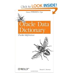 Oracle Data Dictionary Pocket Reference