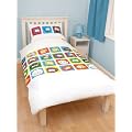 Disney Club Penguin 'Arctic' Reversible Single Rotary Duvet Cover & Pillowcase