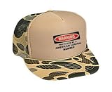 PROTECTED BY A AMERICAN LEGION MEMBER Adult Mesh Back Cap / Hat Brown Camo