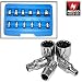 Pro Quality 1/4" Dr. Penta Universal Spline Socket Set - MM