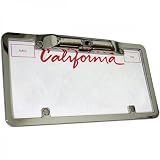 Boyo VTL200 Zinc Metal Chrome License Plate Camera