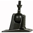 OmniMount Stainless Steel 20.0 Wall Speaker Mount (Black - 20 lb)