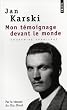 Mon t�moignage devant le monde