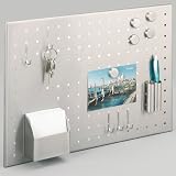 Produkt-Bild: ZELLER 11125 Memo-Board Edelstahl 50x35cm mit Utensilien