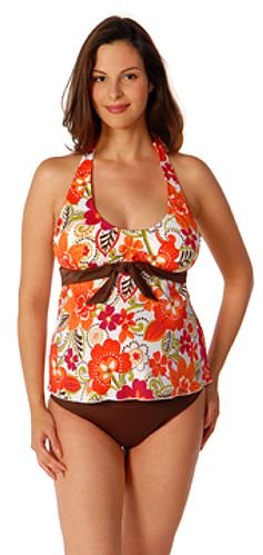 Prego Tie-Halter maternity tankini - 2 patterns - S-XL