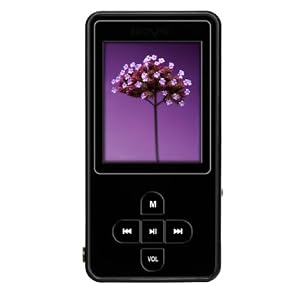 Odys MP X 28 MP3-/Video-Player 8 GB (4,6 cm (1,8 Zoll) CSTN-Display, Mini SD-Kartenslot, USB 2.0) schwarz