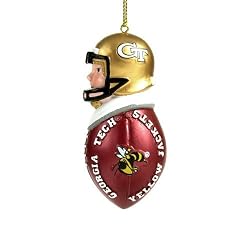Georgia Tech Yellowjackets NCAA Team Tackler Player Ornament (4.5 Caucasian)"