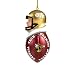 Georgia Tech Yellowjackets NCAA Team Tackler Player Ornament (4.5 Caucasian)"