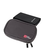 Water Resistant Case With Dual Zip For Transcend StoreJet 25A3, 25H3P, 25M3, 25C By DURAGADGET