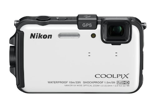 Nikon デジタルカメラ COOLPIX (クールピクス) AW100 ナチュラルホワイト AW100WH