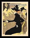 Henri de Toulouse-Lautrec (Divan Japonais) Black Wood-Mounted Art
Poster Print - 16