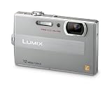 Panasonic LUMIX DMC-FP8 EG-S Digitalkamera (12 Megapixel, 4-fach opt. Zoom, 6,9 cm (2,7 Zoll) Display, Bildstabilisator) silber