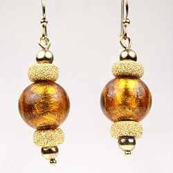 Murano Glass Earrings Jewelry - Helen Brown