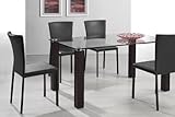 Zuo Modern Furniture Flag Dining Table Set with Veranda Dining Chairs