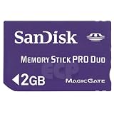 Sony DSC-V1 Digital Camera Memory Card 2GB Memory Stick Pro Duo